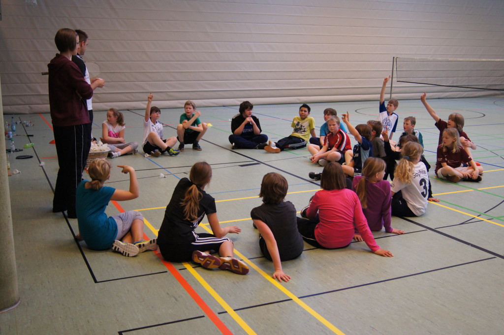 Training der Einstiegsgruppe
